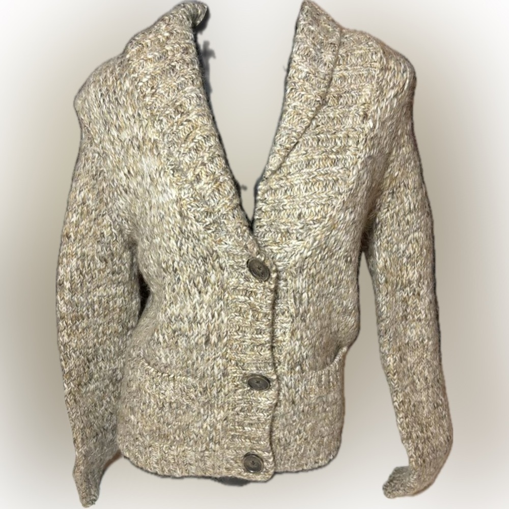 Eddie Bauer Brown Knit Sweater